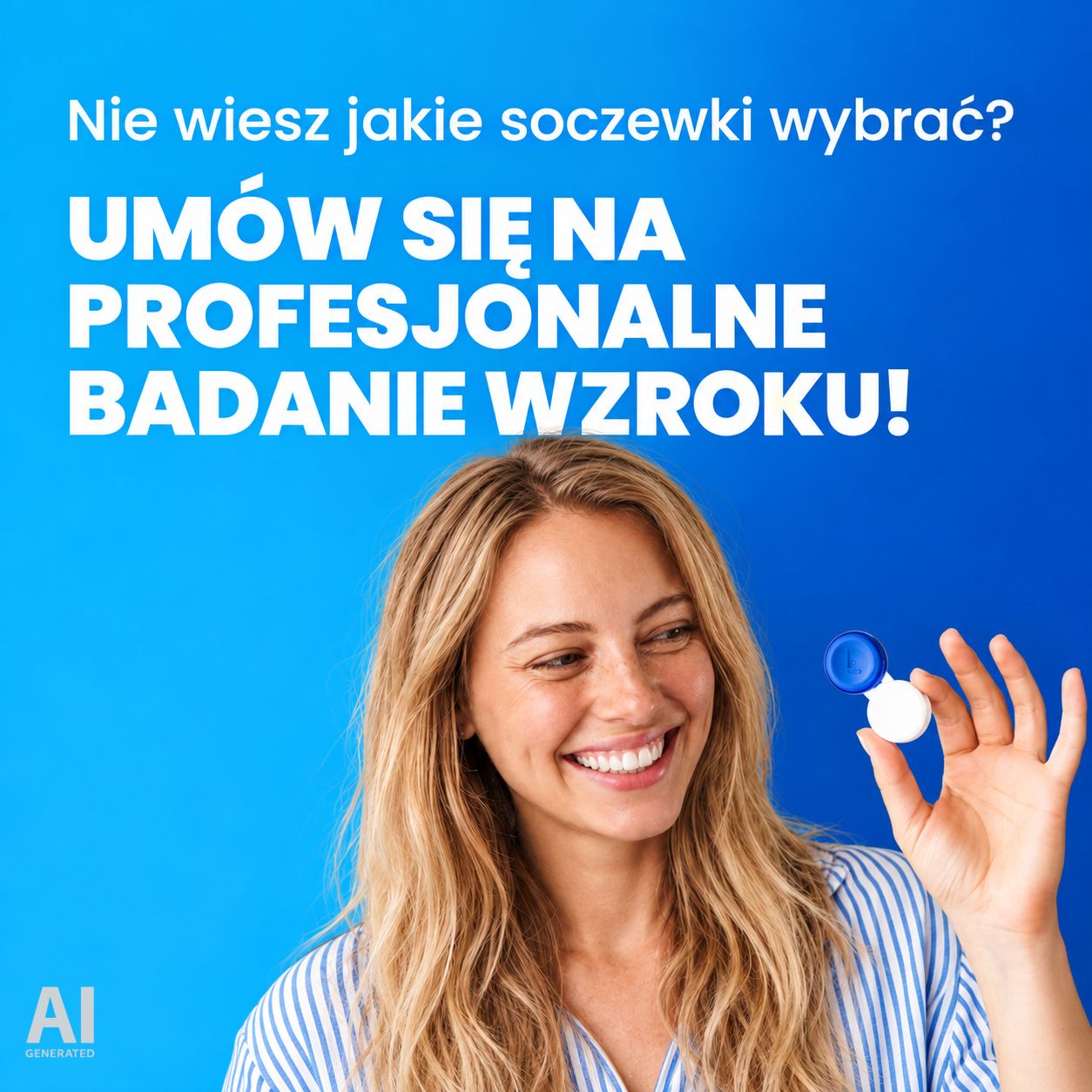 Nie wiesz, jakie soczewki wybrać? Umów się na profesjonalne badanie wzroku