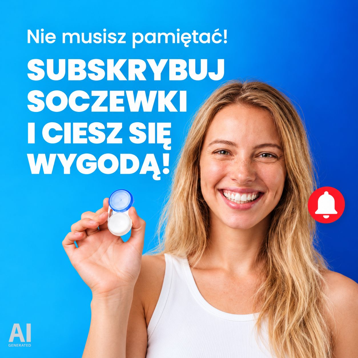 Nie musisz pamiętać. Subskrybuj soczewki i ciesz się wygodą