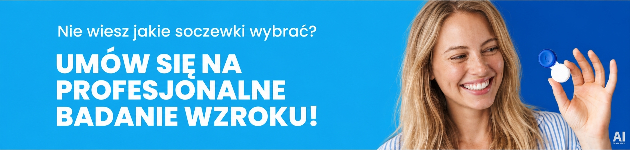 Nie wiesz, jakie soczewki wybrać? Umów się na profesjonalne badanie wzroku